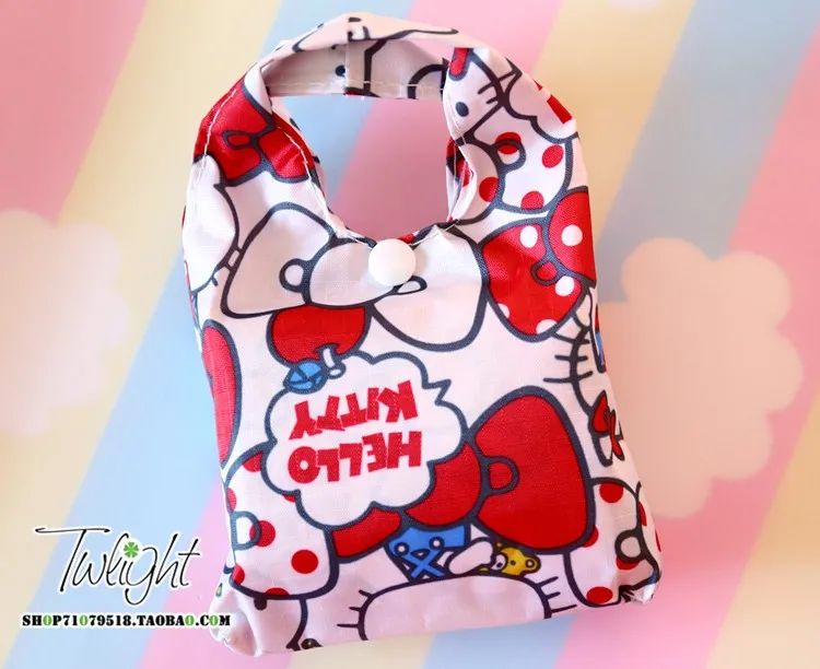 Мультяшная Мелодия cinnamoroll пудинг собака Оксфорд ткань сумка на плечо портативный Эко-дружественные продуктовые сумки Многоразовые Сумки для дам