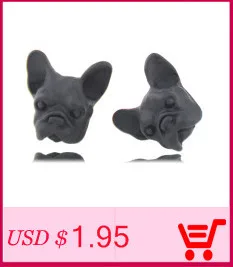 Fei Ye Paws винтажная Серебряная крошечная Одежда для собак длинные серьги капельки металлические серьги-висячие серьги для женщин оптом