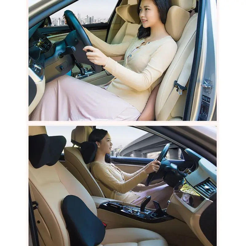 U образная Автомобильная подушка для шеи с эффектом памяти подголовника