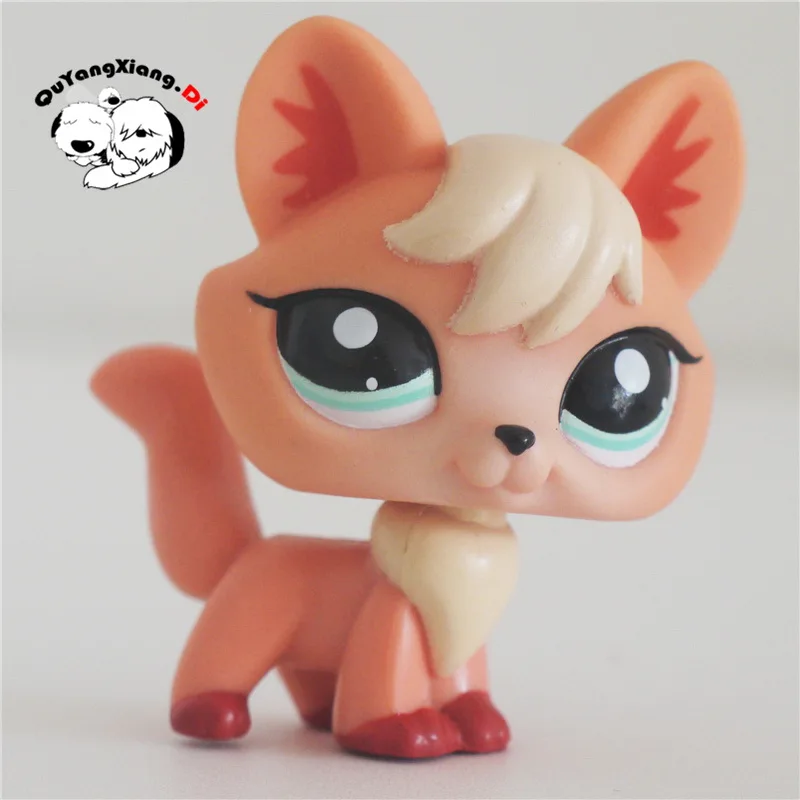 Фигурка животного CWM075 Pet Shop золотистая светильник лая оранжевая Цветочная для