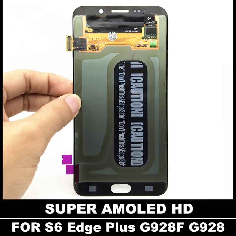 Сенсорный сменный ЖК-дисплей для Samsung Galaxy S6 Edge Plus G928 G9280 G928F AMOLED ЖК-экран с