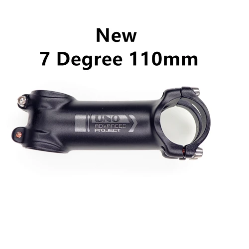 NEW 7 degree 110mm Руля велосипеда UNO 7 градусов 17 MTB Сверхлегкий дизайн Kalloy Alu 7050 31,8 60 70 80 мм 90 мм 100 110 120 велосипедный king сплав - Цвет: NEW 7 degree 110mm