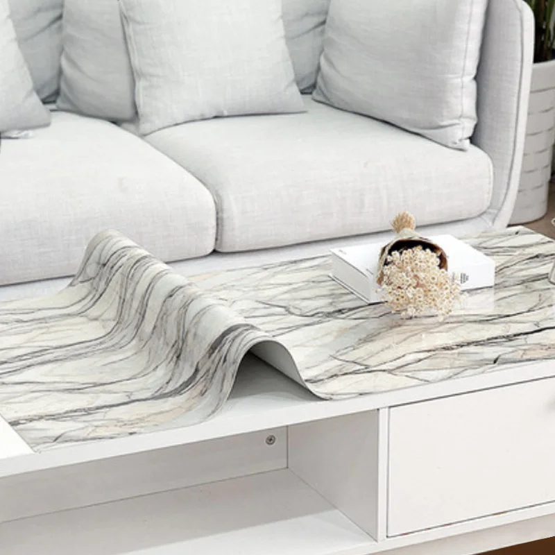 1.5mm Rock pattern Туманная Новинка, стильная Прозрачная ПВХ скатерть, защитная накладка для стола, мягкое стекло, покрытие для обеденного стола, пластиковая скатерть Mat1.5mm - Цвет: 1.5mm Rock pattern