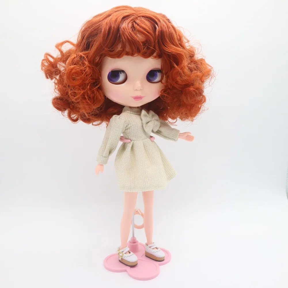 Кукла Blyth с красными волосами фабричная кукла подходит для DIY 20170925 J|nude blythe doll|blythe