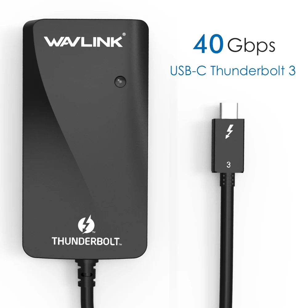 Адаптер Thunderbolt 3 USB C type концентратор DP двойной дисплей порт адаптер видео