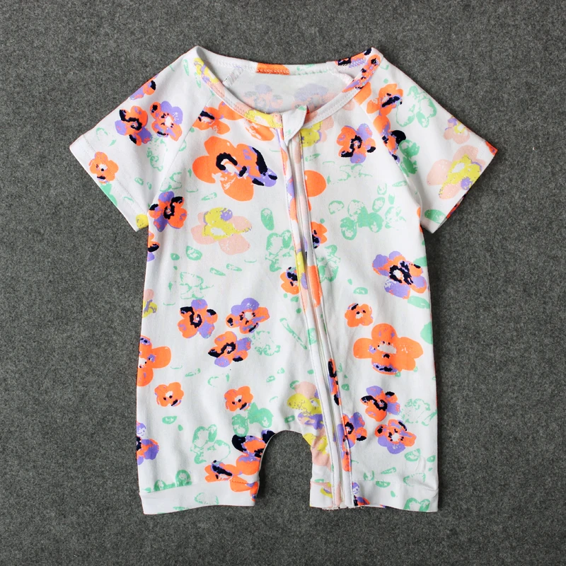 Новинка 2017 года брендовая летняя одежда с цветочным принтом комбинезоны