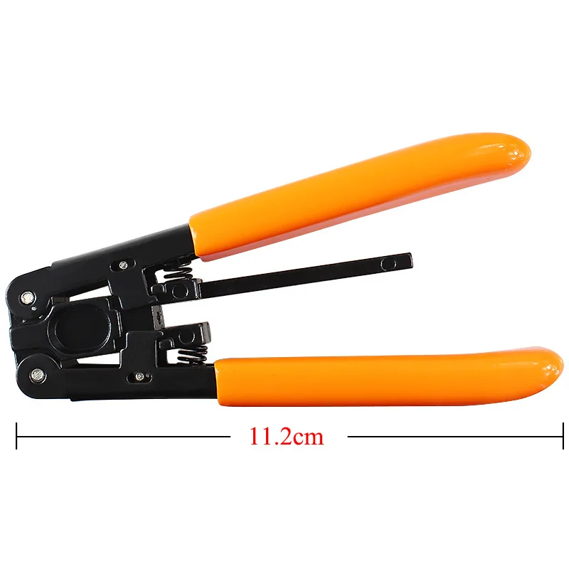 Набор инструментов для холодного обжима Ftth Обрезной инструмент зачистки кабеля