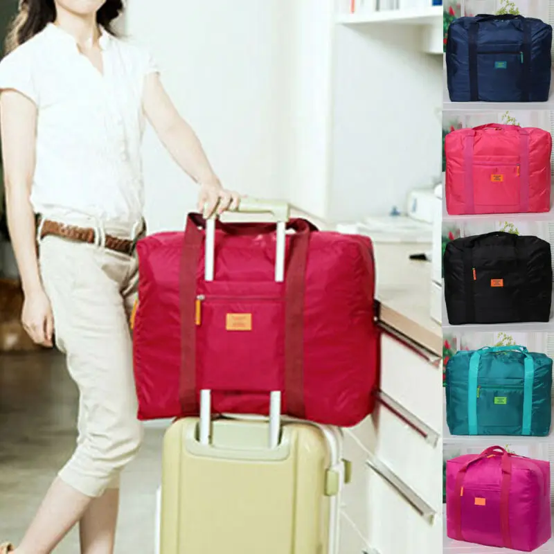 Новинка 2019 г. складной Дорожный чемодан большого размера для ручной клади