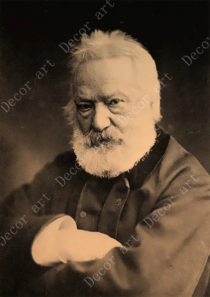 Франция Victor Hugo холст живопись винтажные настенные картины крафт постеры с