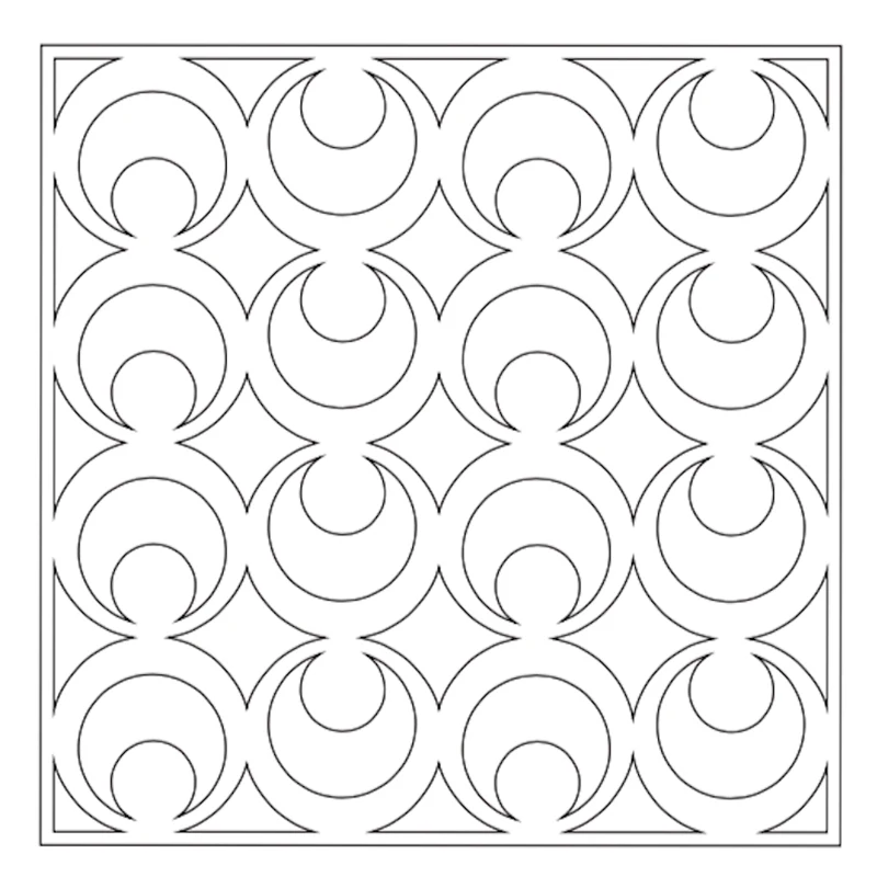 

Трафарет Crescent Moon для самостоятельного скрапбукинга, декоративные тисненые бумажные карты, пластиковые шаблоны, листы для рисования 6x6 дюйм...