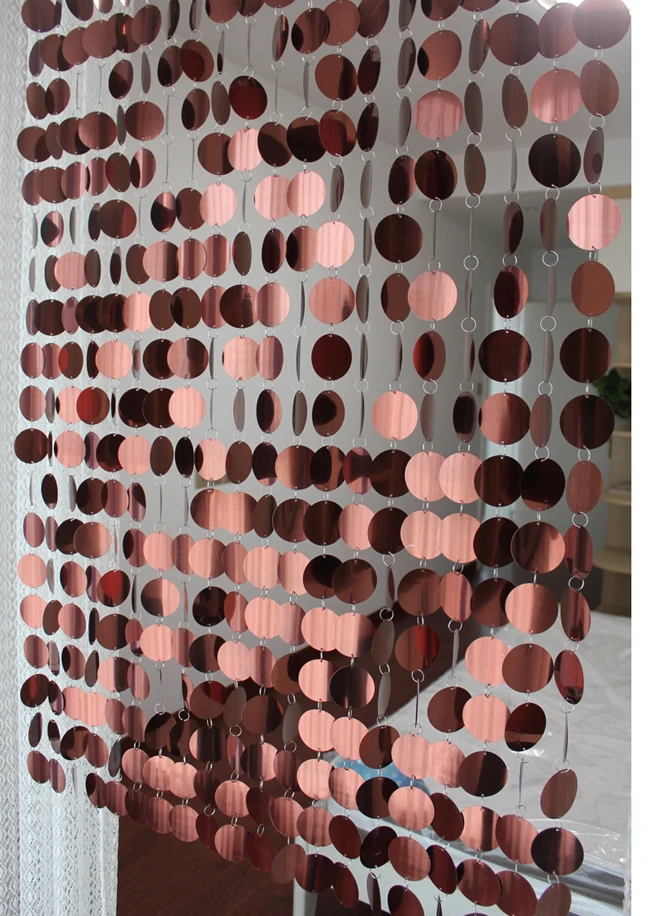 5 м цветные шторы для детской комнаты пластиковые украшения с блестками сделай