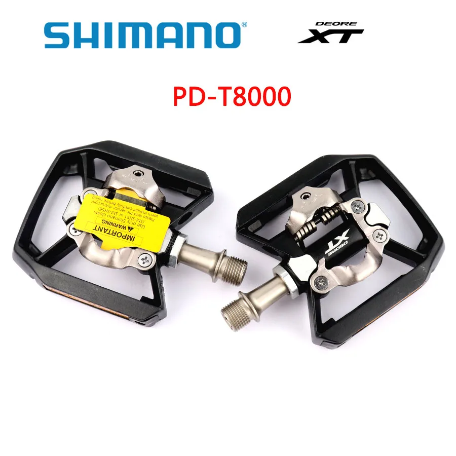 

Педали Shimano XT PD T8000, самоблокирующиеся педали для велосипеда MTB, велосипедные педали, включая SM-SH56, оригинальные аксессуары для велосипеда
