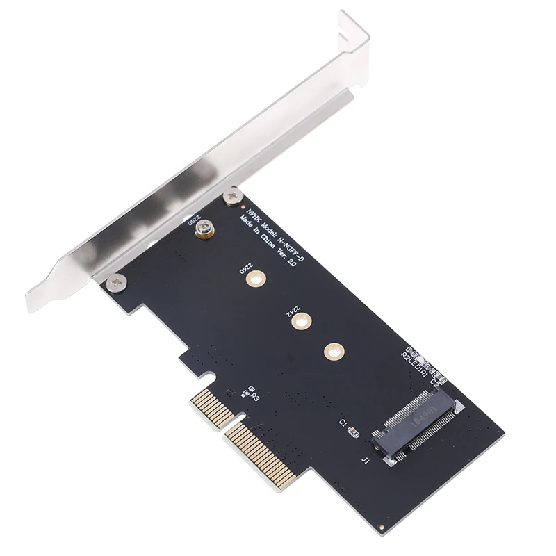 Адаптер преобразователя NVMe AHCI PCIe X4 M.2 NGFF SSD в PCIE 3 0 X4|Платы расширения| |