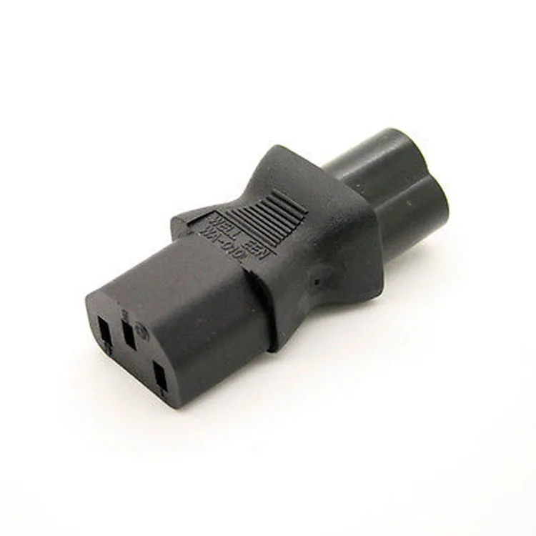 2 шт. IEC 320 C13 C6 3Pin Female to Male Micky адаптер питания To | Электроника