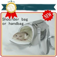 chipmunks flower mouse pet supplies backpack flying squirrel hand held pet backpack portable hamster takeaway bag