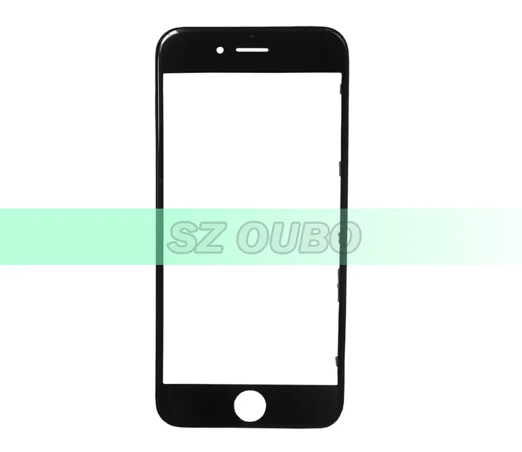 Оригинал Холодного Отжима Переднее Стекло Объектива Рамка С ОСА Фильм Для iPhone 6 s