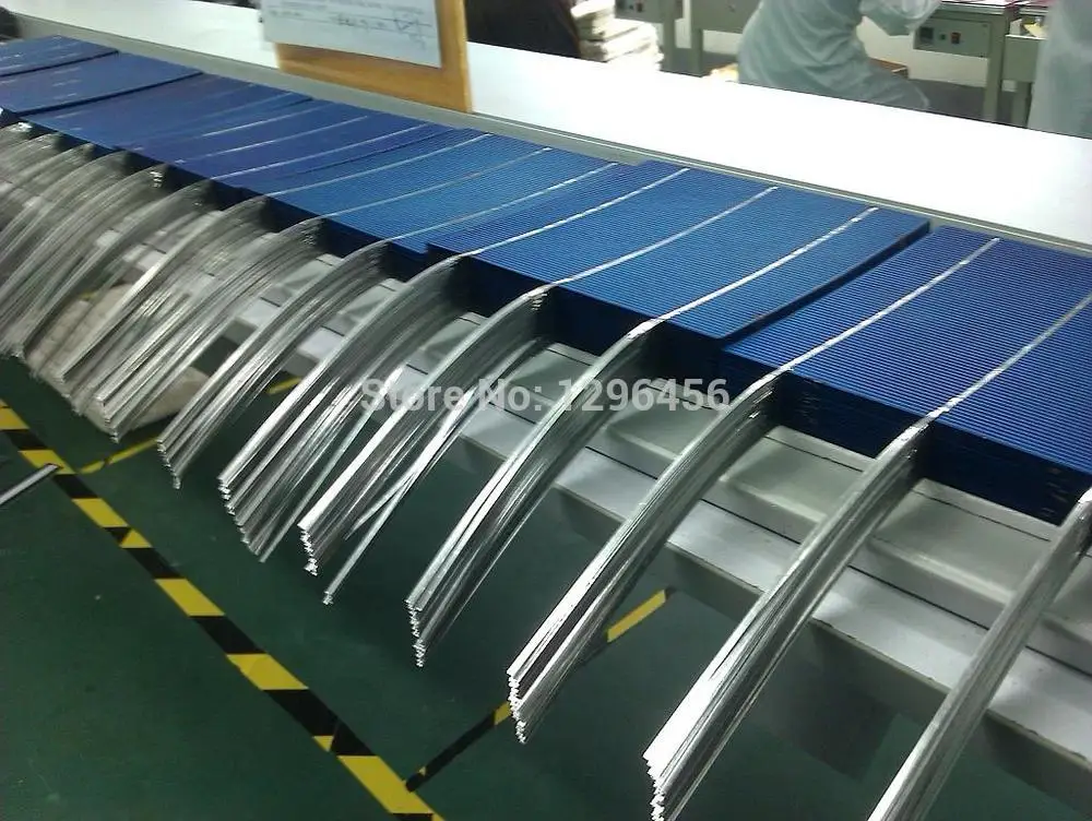Проволока для солнечной батареи 0 15 х2 мм 300 precut 156 моно полиячейка PV лента 1 кг
