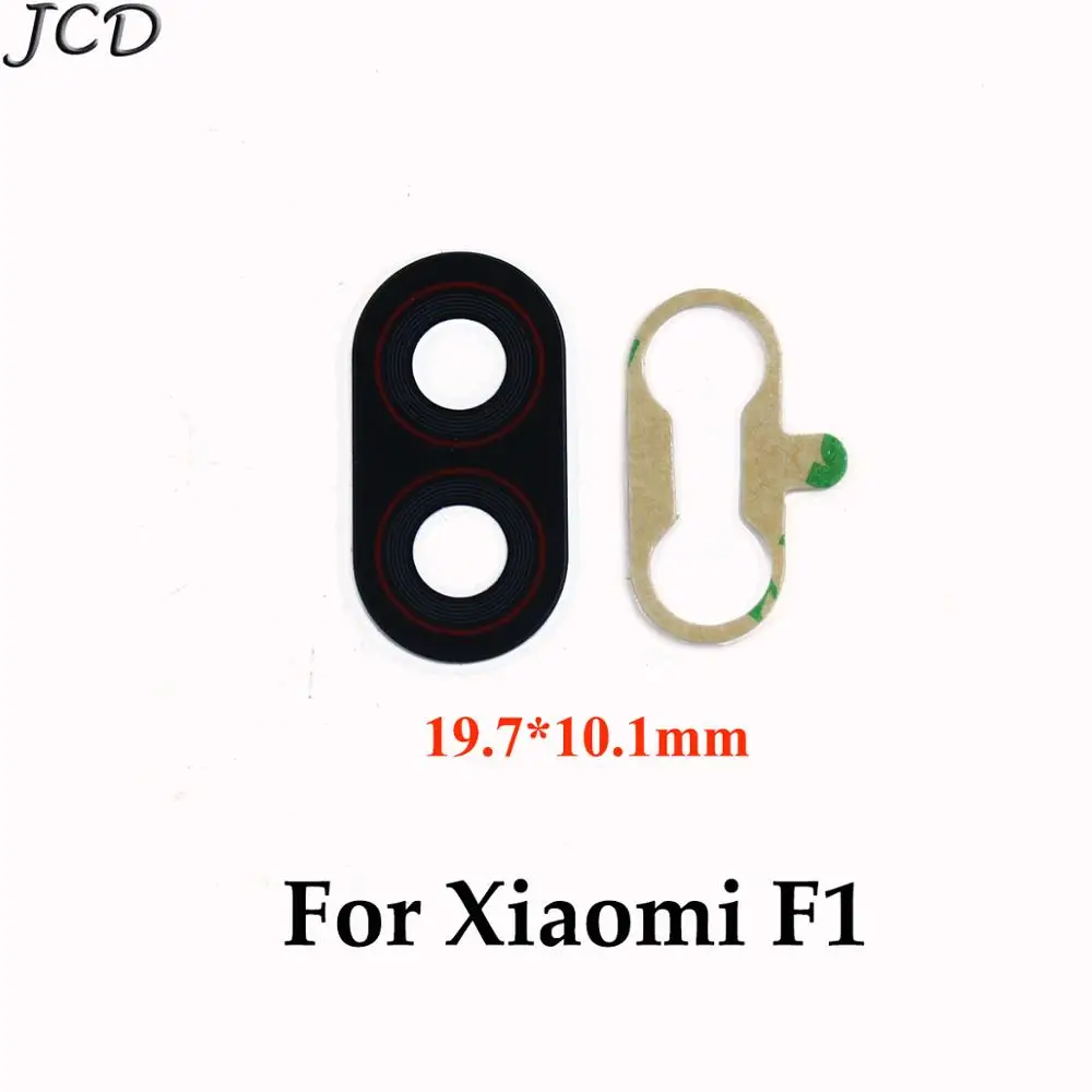 JCD для Xiaomi Pocophone F1 задней камеры Poco Сменный стеклянный объектив на клейкой