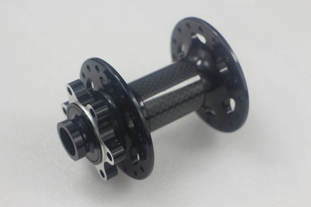 163g высокопроизводительный Powerway MTB XC Передняя втулка из углеродного сплава PHB-M64 2
