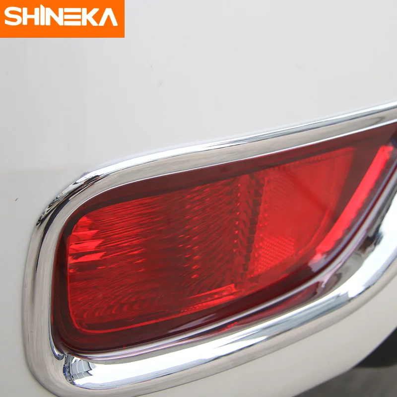 Лампа заднего противотуманного фонаря SHINEKA ABS для стайлинга автомобиля