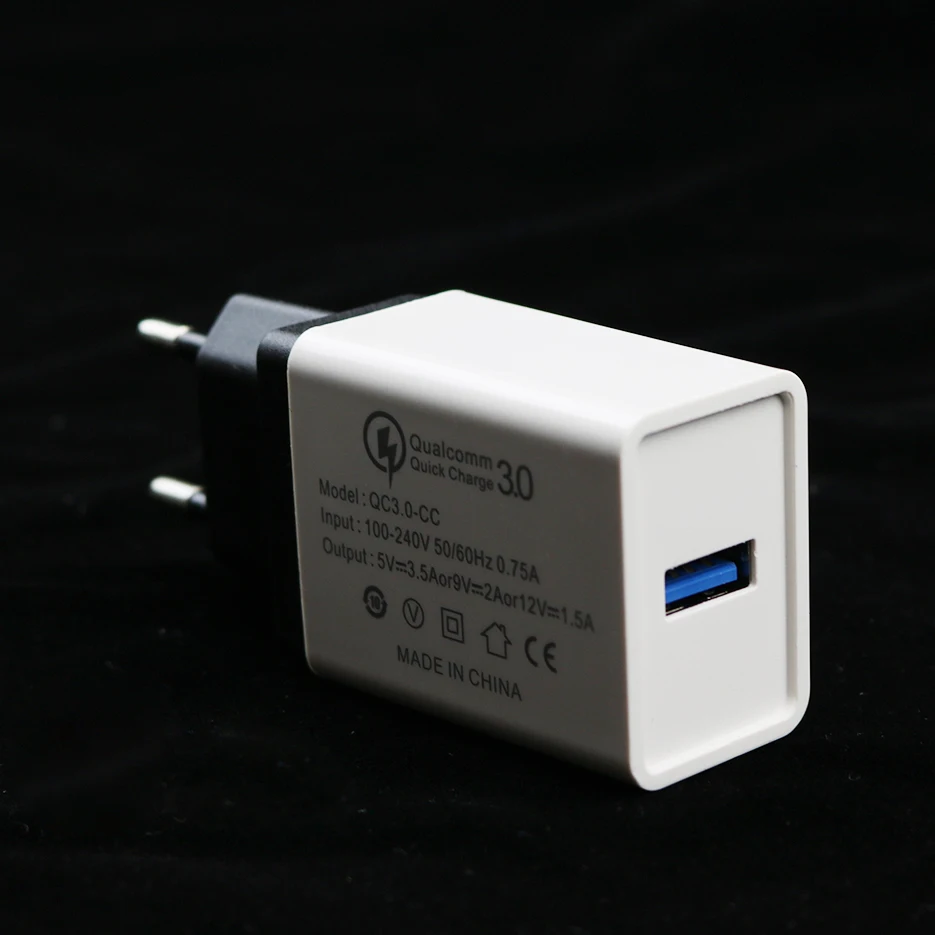 Evewher Quick 3 0 5V зарядка USB зарядное устройство EU Быстрая для мобильных телефонов