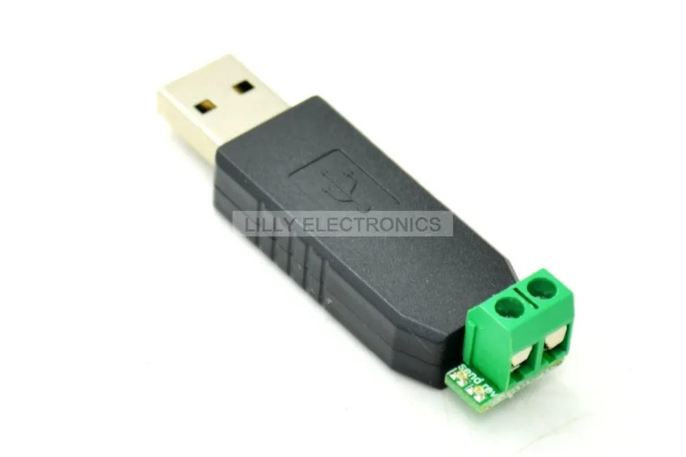 PPSEN USB к RS485 конвертер со светодиодным индикатором ТВ Защита от перенапряжения|usb