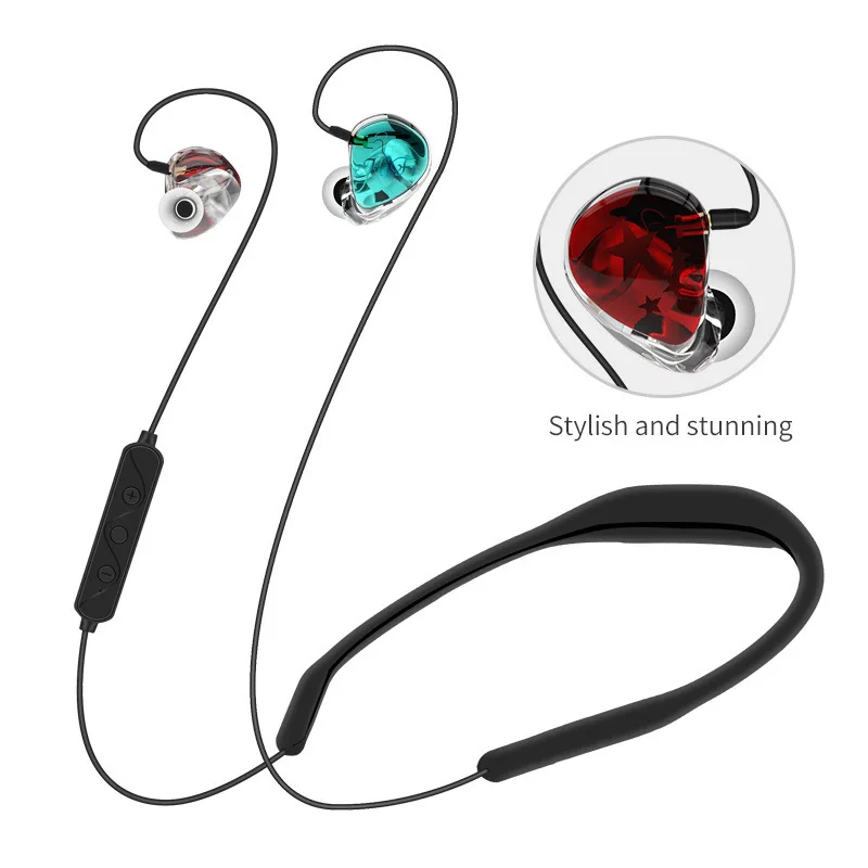 HIFI наушники с басами спортивные шумоподавлением водонепроницаемые Aptx Bluetooth 5 0