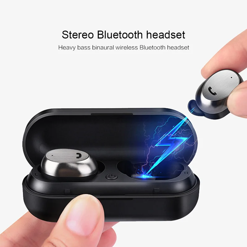 TWS беспроводные наушники Bluetooth с микрофоном свободные руки мини bluutooth слуховой