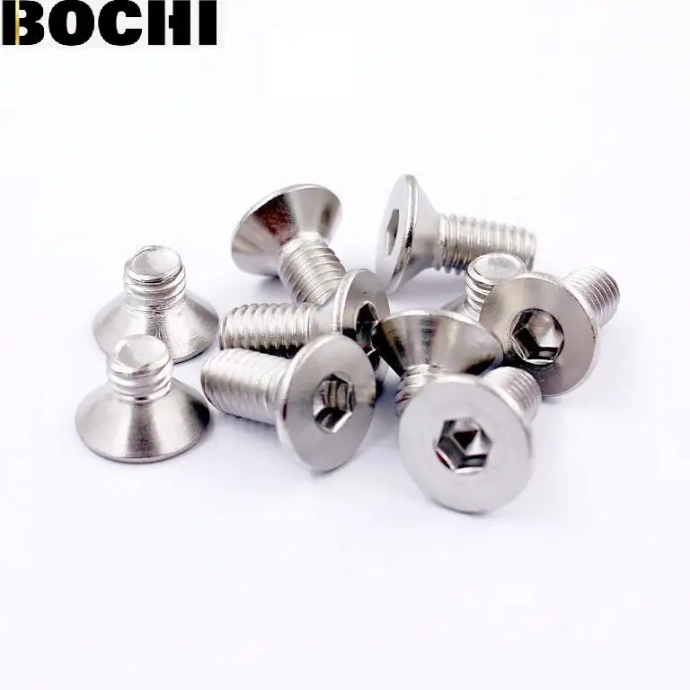 50 шт. M3 * 4-M3*60 мм DIN7991 GB70.3 ISO10642 JISB1194 304 нержавеющая сталь шестигранные потайные