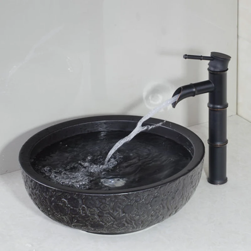 KEMAIDI керамический умывальник раковина для ванной комнаты смеситель смесителя и