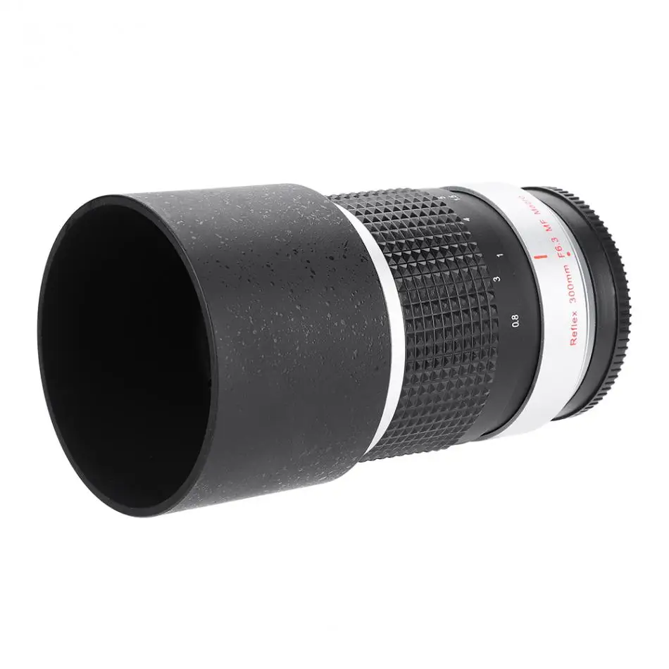300 мм f6.3 APS-C телефото Объективы зеркальный объектив для Sony-E M4/3 Камера крепление