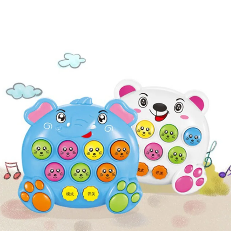 Новая музыкальная игра хит игрушка атака электронный молоток ударные