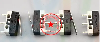 Бесплатная доставка 100 шт. контактный шаг 3-контактный переключатель мыши