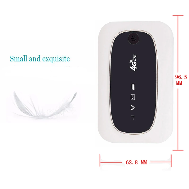 4G LTE Wifi роутер Мобильная точка доступа Mifi Ulocked Cat4 FDD TDD 150 Мбит/с модем беспроводной ключ 3g 4G широкополосный с слотом для sim-карты