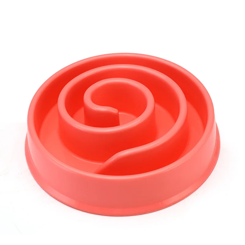 Anti-swallowing Feeder Healthy Bloat Dish For Pet Feeding Tools Dog Cat Interactive Slow Food Bowl | Дом и сад