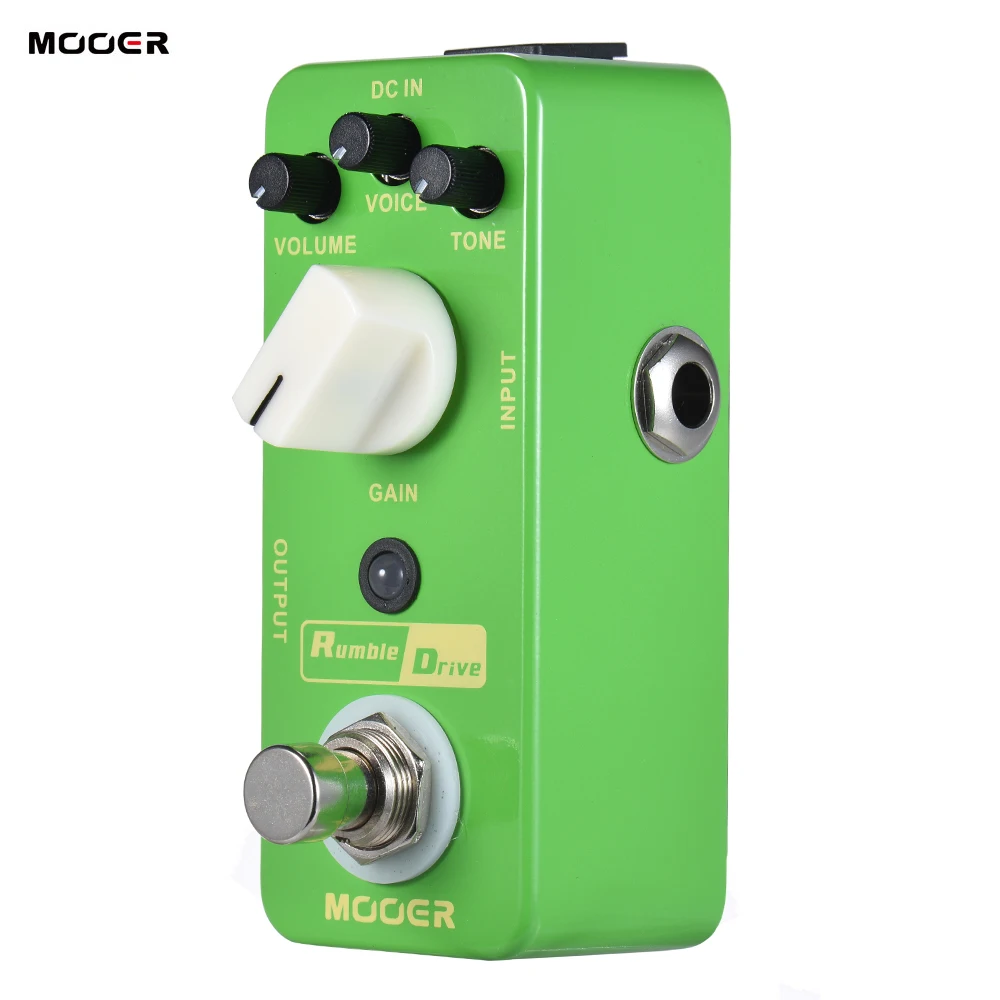 Rumble Drive MOOER TENDER OCTAVE MKII Octave гитары педаль эффектов 3 режима True Bypass полный металлический корпус - Цвет: Rumble Drive