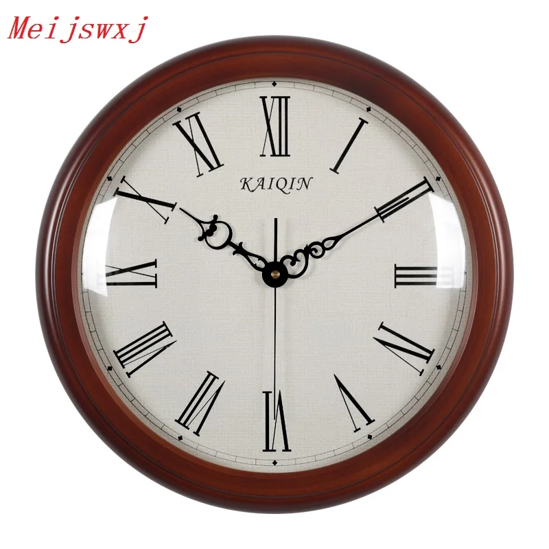 Настенные часы Meijswxj 14 дюймов деревянные Relogio de parede Duvar Saati настенные Horloge Murale