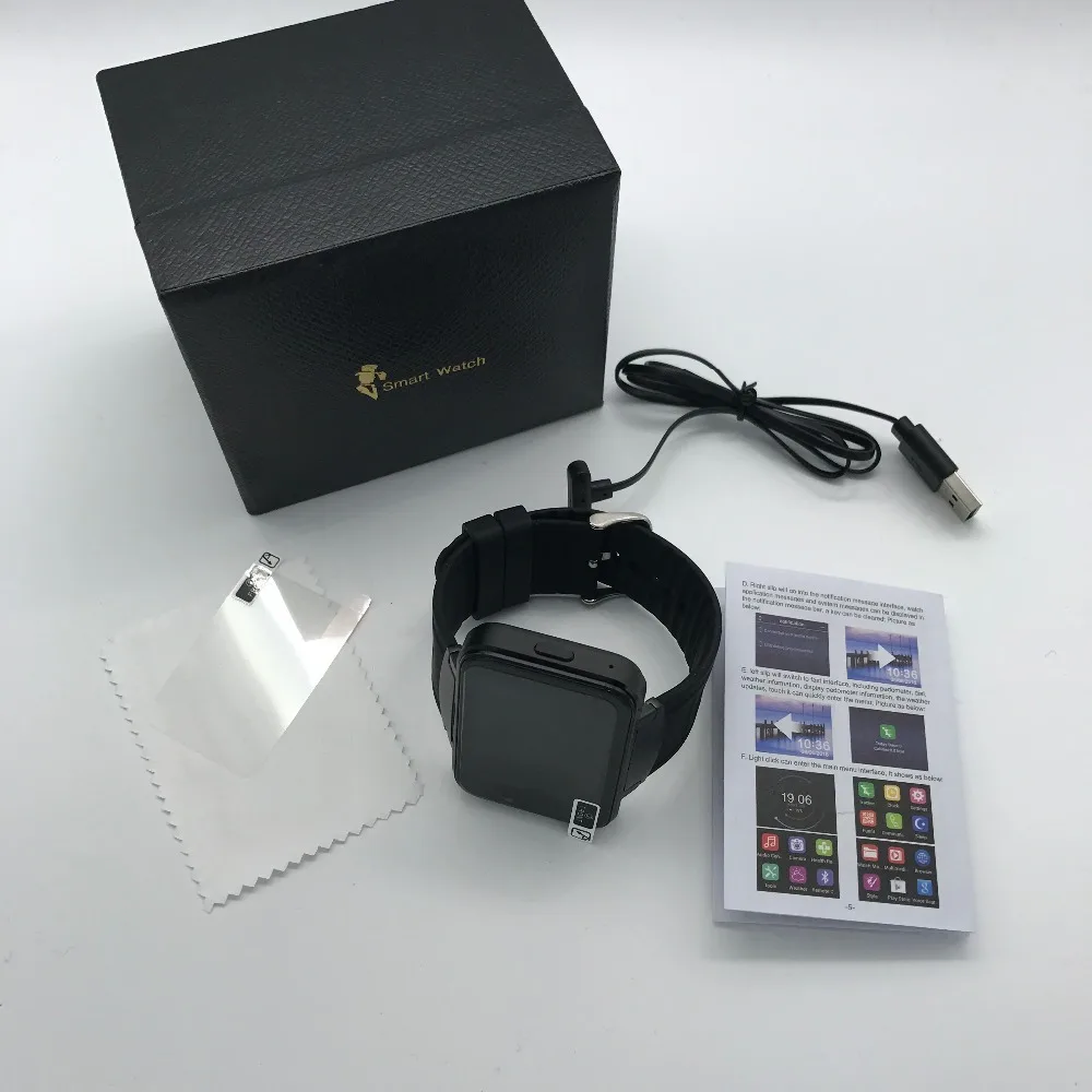 Оригинальный DM98 Смарт-часы MTK6572 Android 5 1 3g Smartwatch 900 mAh Батарея 512 Мб оперативной