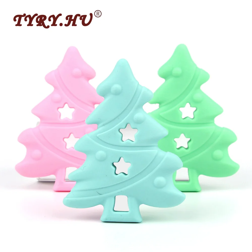 

TYRY.HU 1Pcs Silicone Baby Teethers Baby Teething Chewed Silicone Beads BPA Free Tooth Nursing Toys Food Grade Necklace Pendant
