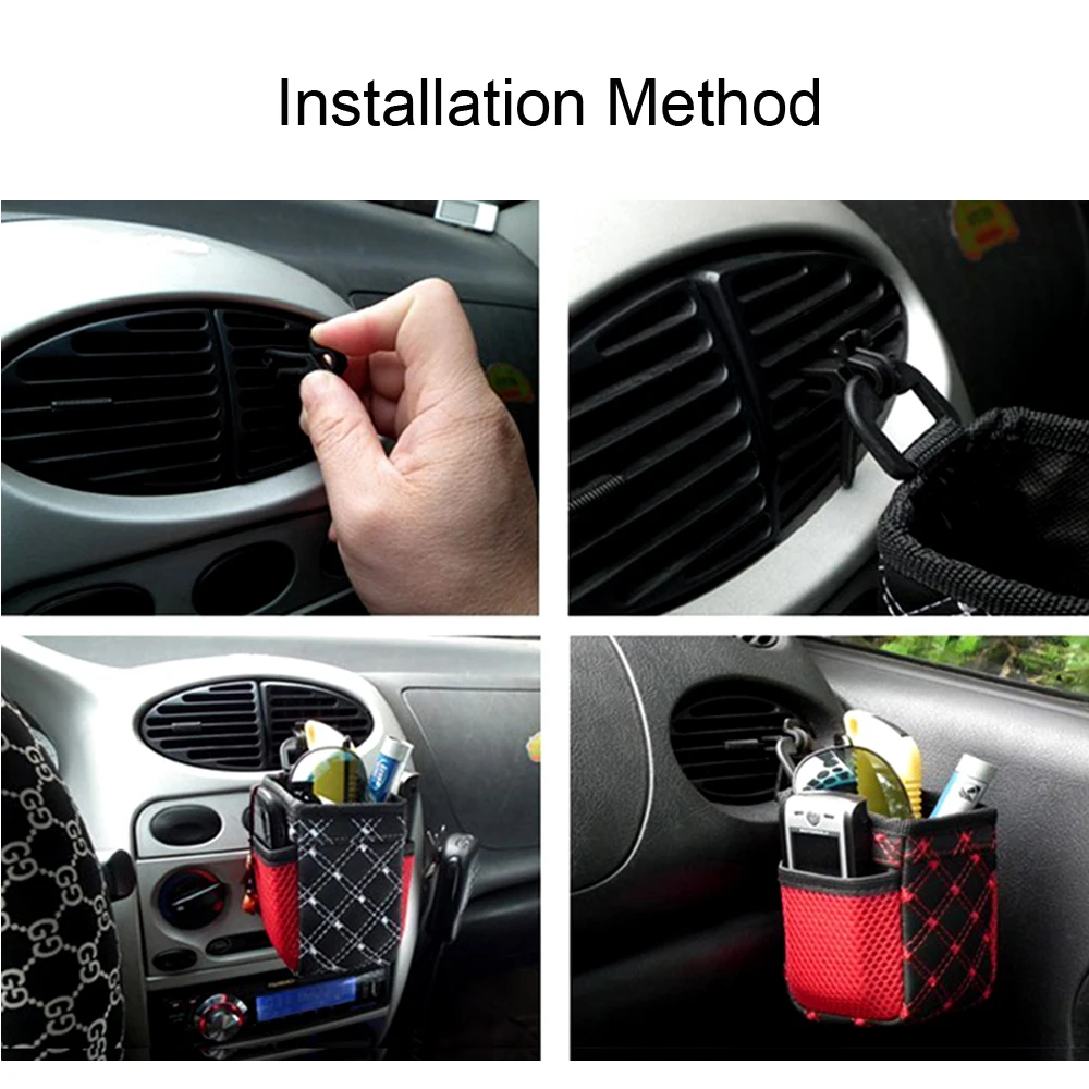 Автомобильная сумка для хранения на вентиляционное отверстие контейнер ручек