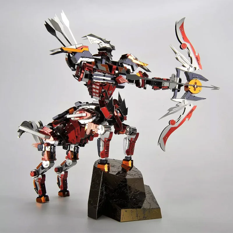Voltron робот Скорпион лев собака DIY 3D Сборная модель стальной Металл шарнир