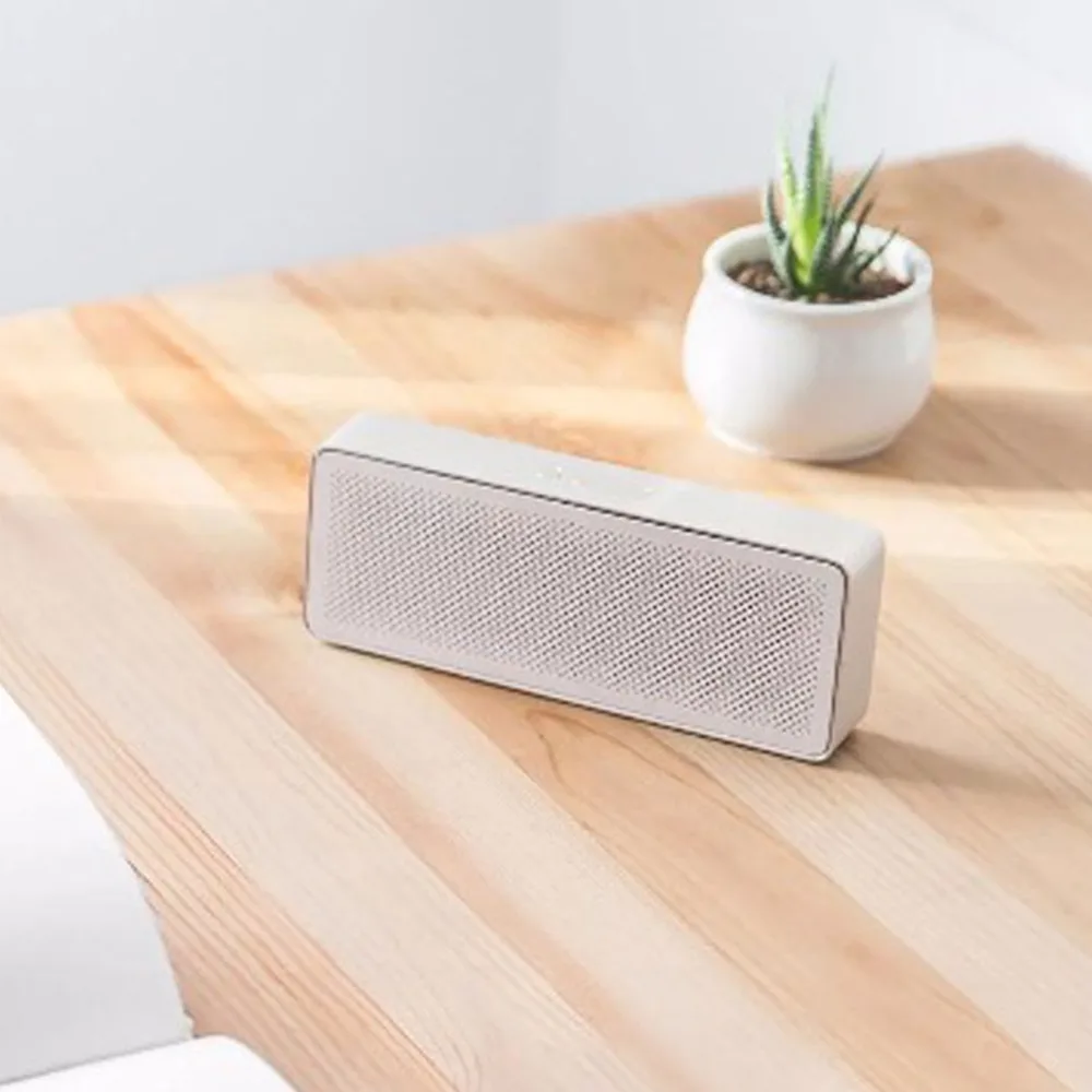 Оригинальный Xiao Mi Quare box Bluetooth 4 2 музыкальный динамик Встроенный литий-полимерный