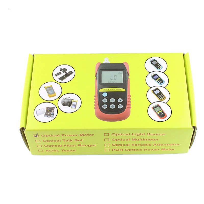 

Handheld S7002 Optical Light Source 1310/1550nm Single Mode Fiber Testing Tools S7002 FTTH Optic Laser power meter Equipments
