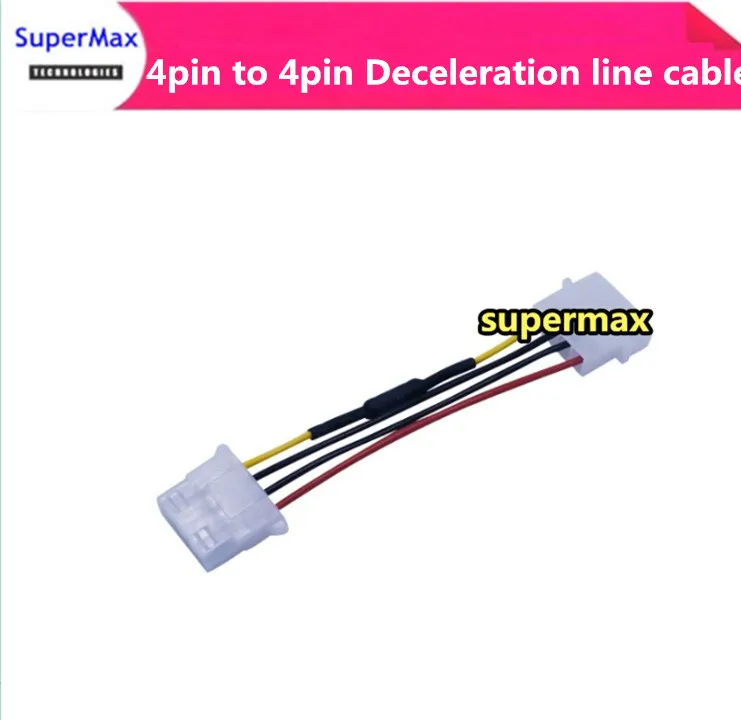 Кабель торможения 4pin Molex Female Port к 4 контактному компьютерному кабелю|Компьютерные