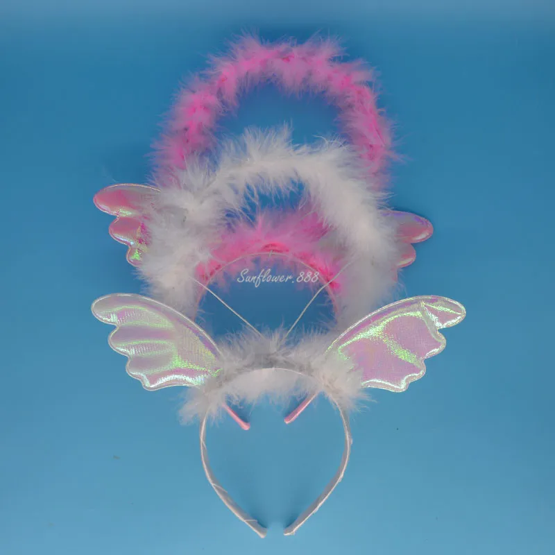 Angel Halo Head Wear Star Headband Magic Sticks Wand Wedding Stage Show Party Gift Halloween Kids Princess Girls Christmas|Аксессуары