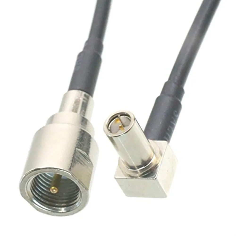 FME Male Plug to MS147 Right Angle 90 Degree RF Adapter Pigtail Coaxial Jumper RG174/RG316/RG316D Extension Cable | Обустройство дома