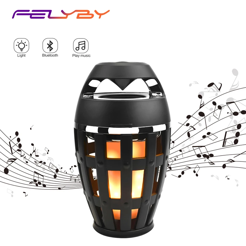 Лидер продаж! FELYBY Высококачественная Беспроводная Bluetooth колонка с подсветкой