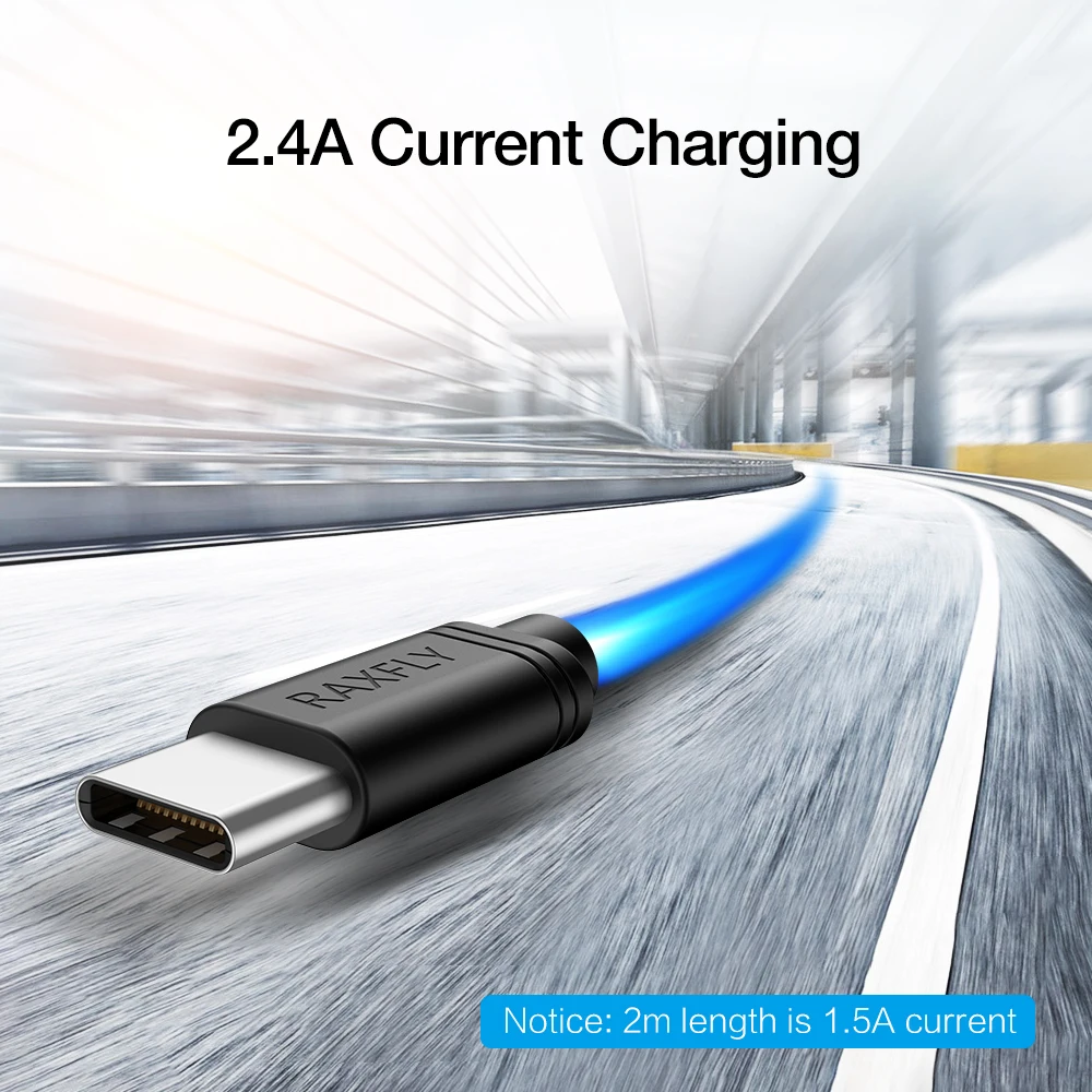 RAXFLY кабель usb type-C для Xiaomi Redmi Note 7 Micro USB кабель для зарядки и передачи данных для iPhone XR XS Max 7