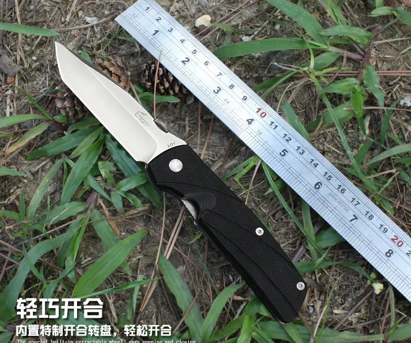 Enlan L01 8Cr13Mov лезвие из стекловолокна ручка складной нож открытый Коллекция Кемпинг Охота брелок EDC нож s Мультитулы