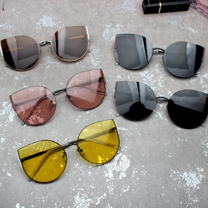 Новинка 2019 женские солнцезащитные очки модные Винтажные Солнцезащитные для